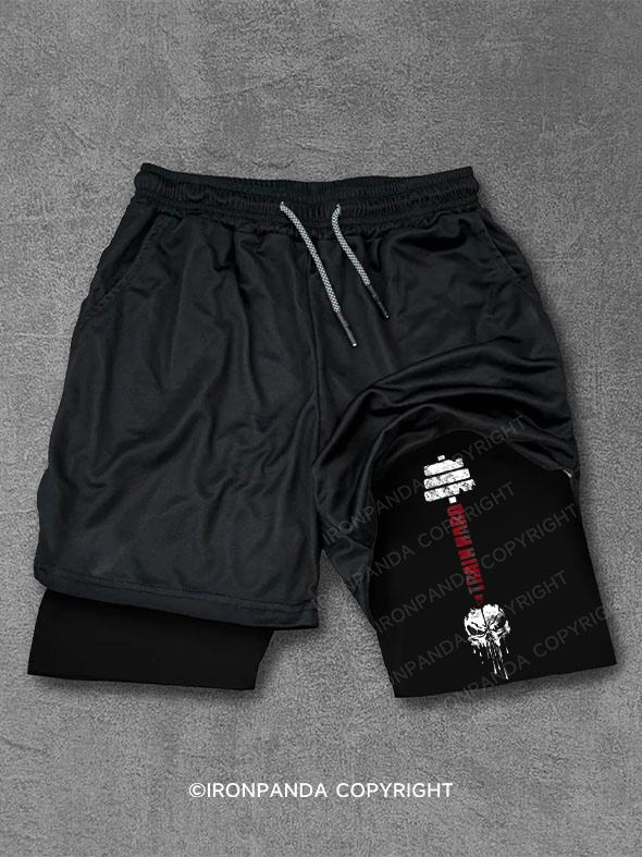 Train Hard Graphic Performance Training Shorts