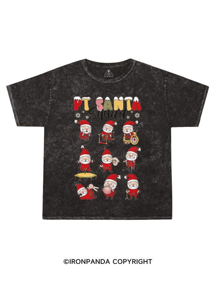 Christmas exercise Kids Washed T-Shirt