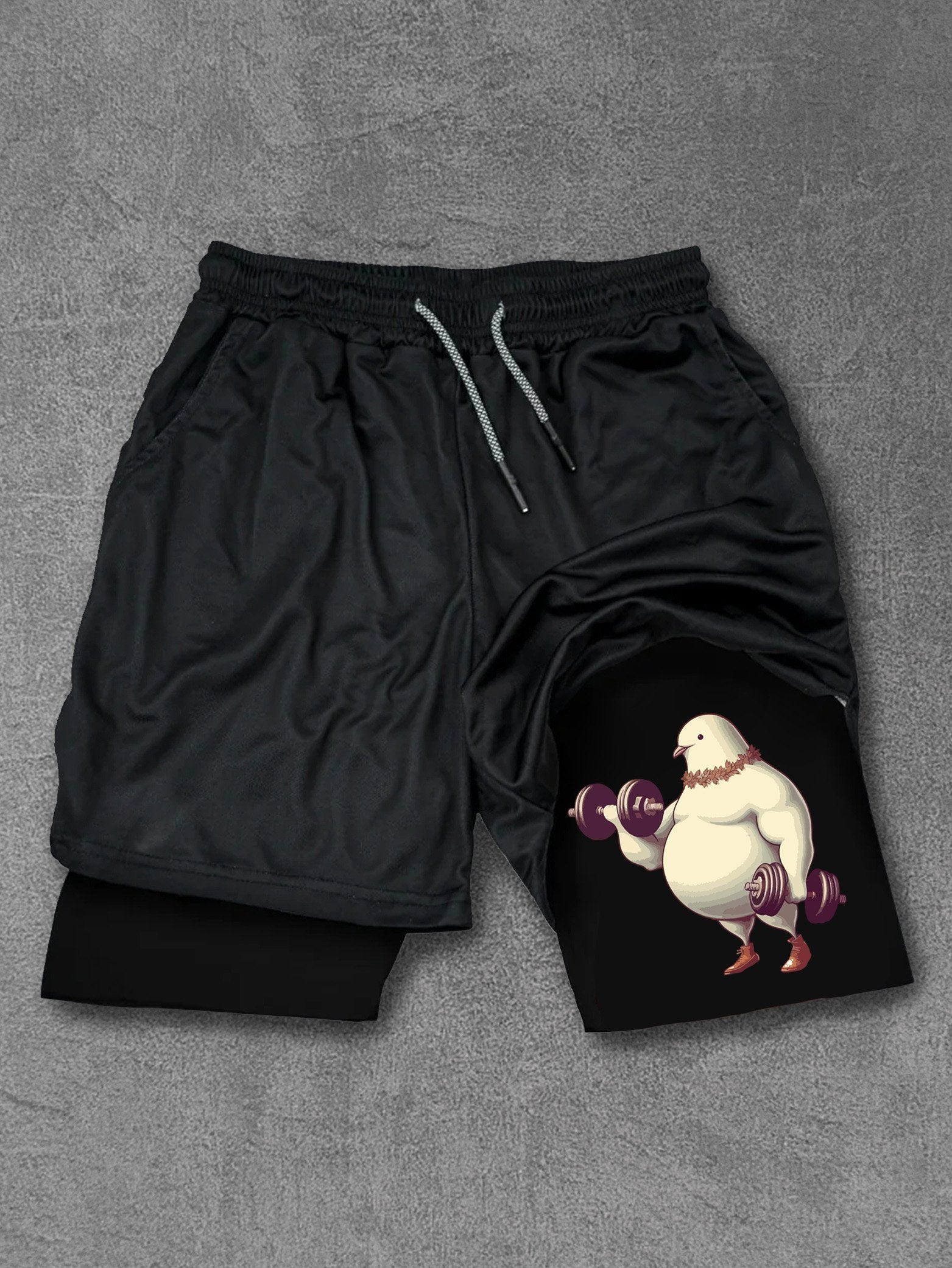 FAT PIGEON Performance Training Shorts