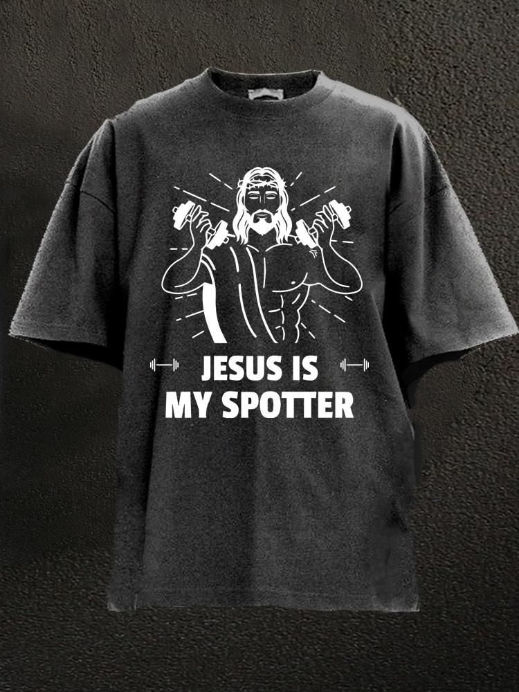 My Spotter Washed Gym Shirt