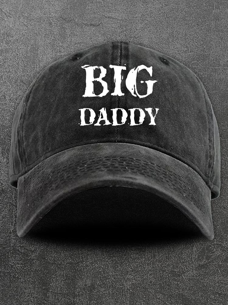 Big Daddy Washed Gym Cap