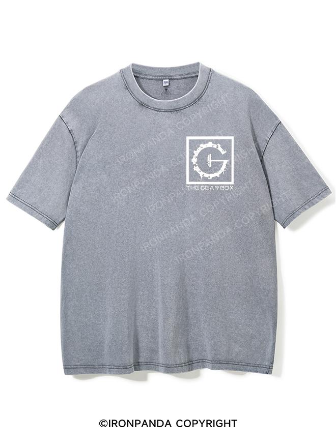 The Gear Box Washed Gym Shirt