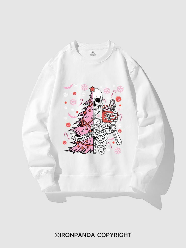 SORTA MERRY SORTA SCARY CREWNECK Sweatshirt