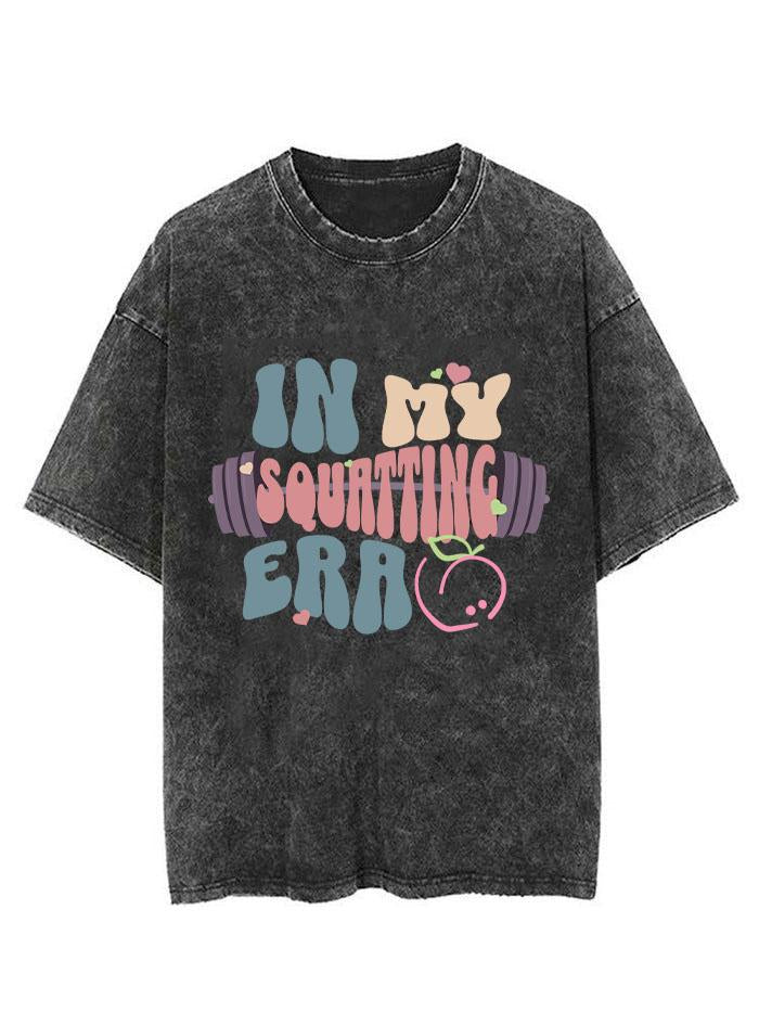 in my squatting era vintage Gym Shirt