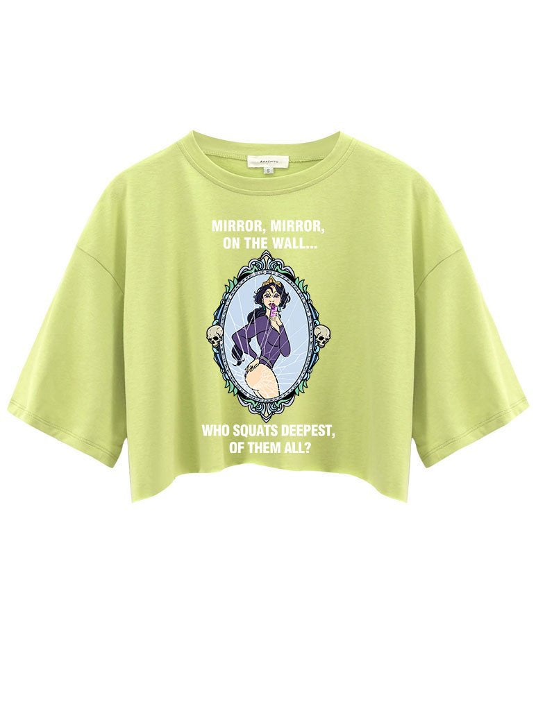 who squats deepest of them all Crop Tops