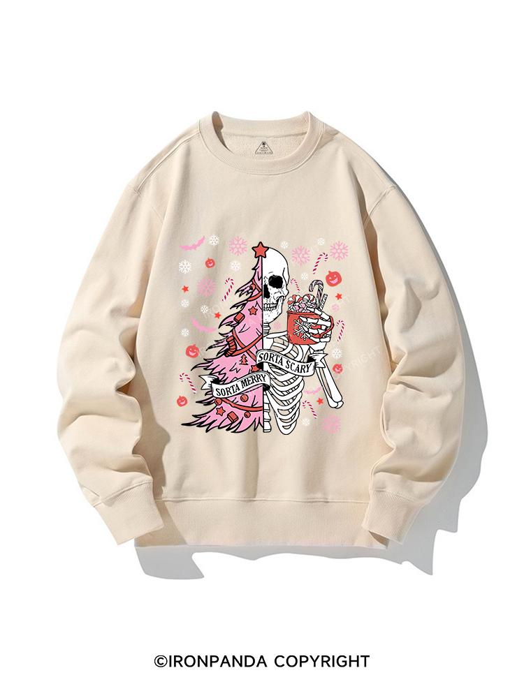 SORTA MERRY SORTA SCARY CREWNECK Sweatshirt