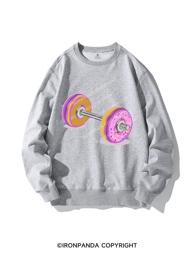 DONUT BARBELL CREWNECK Sweatshirt