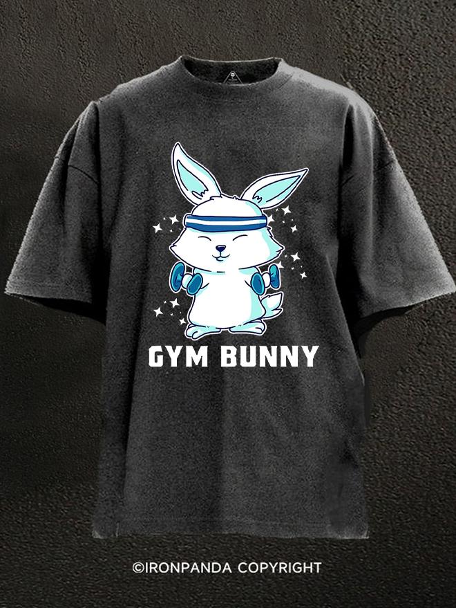 Gym Bunny Washed Gym Shirt
