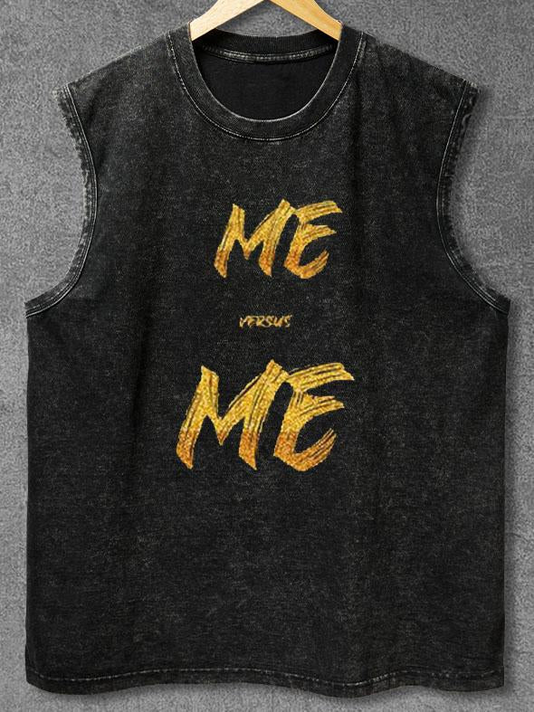 ME VS ME Washed Gym Tank