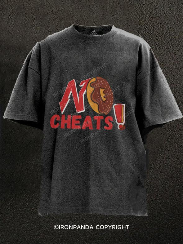 No Cheat  Washed Gym Shirt