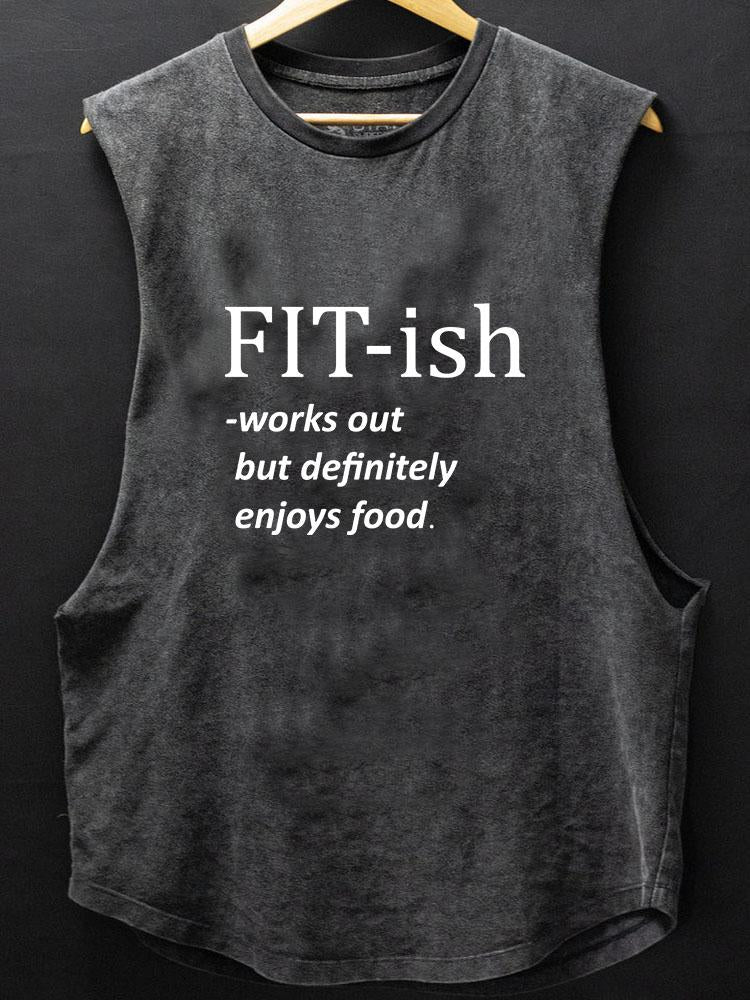 Fit-ish SCOOP BOTTOM COTTON TANK