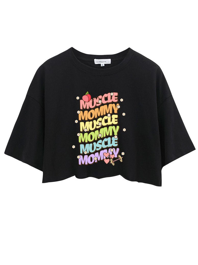 MUSCLE Mom  CROP TOPS