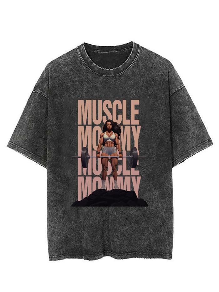 MUSCLE Mom  VINTAGE GYM SHIRT