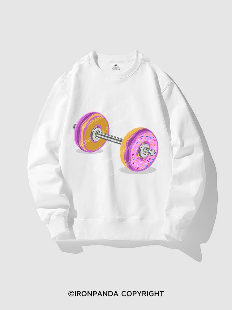 DONUT BARBELL CREWNECK Sweatshirt