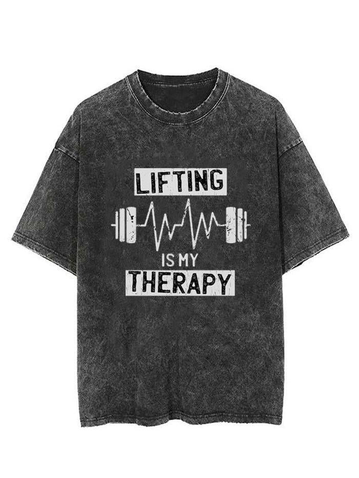 Weightlifting therapy Vintage Gym Shirt