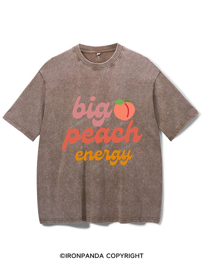 BIG PEACH ENERGY VINTAGE GYM SHIRT