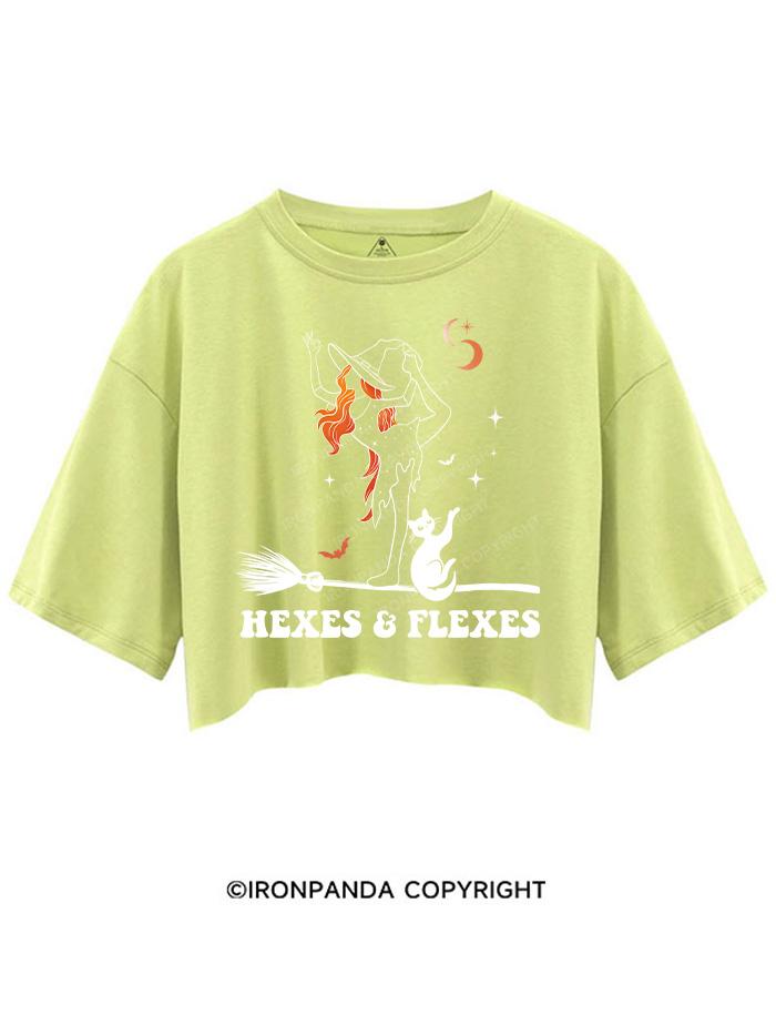 HEXES & FLEXES CROP TOPS