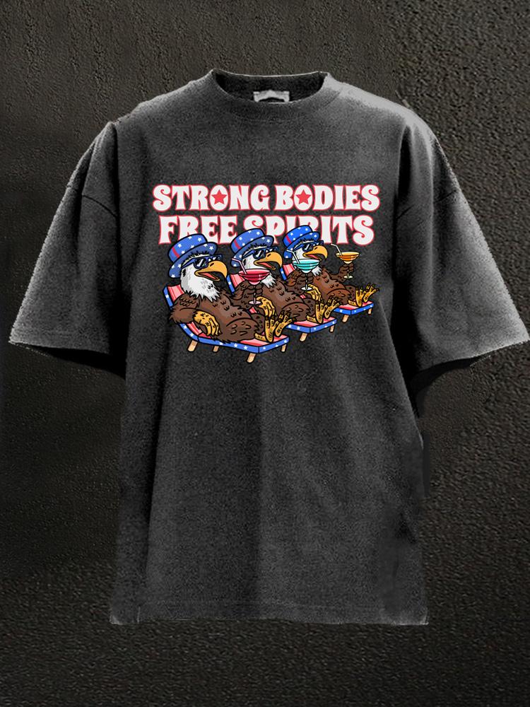Strong Bodies Free Spirits Washed Gym Shirt