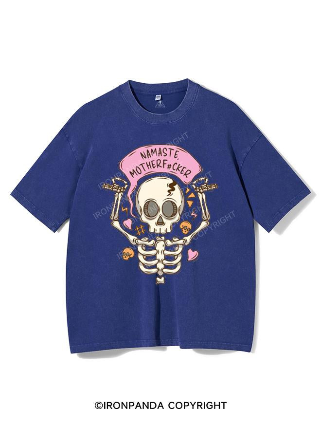 NAMASTE, MOTHERF#CKER VINTAGE GYM SHIRT