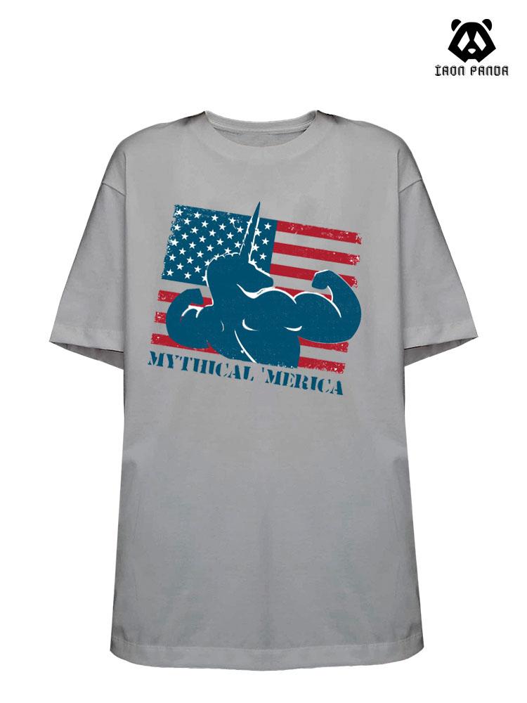 unicorn Loose fit cotton  Gym T-shirt