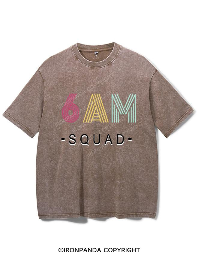 6 AM Squad VINTAGE GYM SHIRT