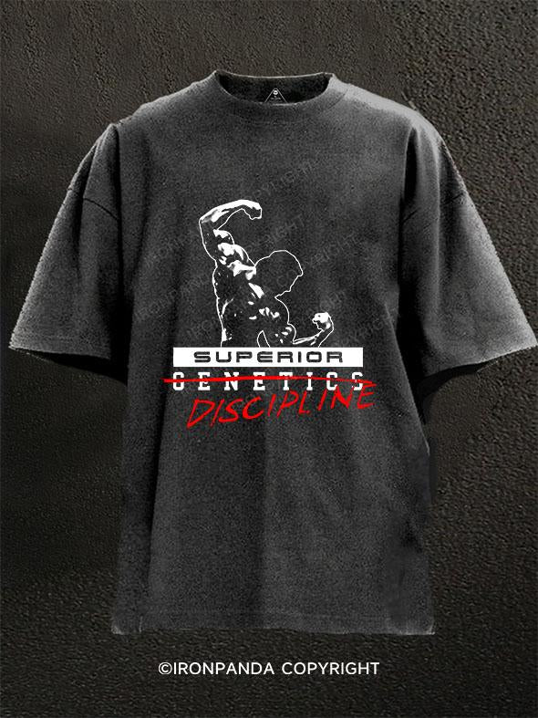 Discipline Washed Gym Shirt
