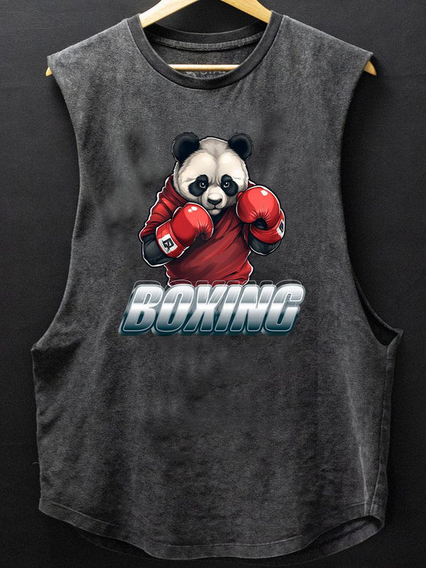 Boxing Panda SCOOP BOTTOM COTTON TANK
