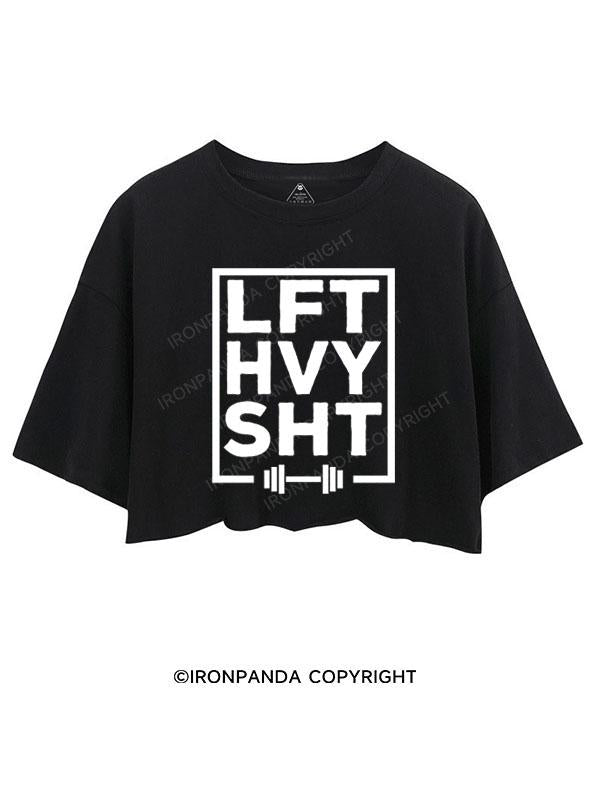 LFT HVY SHT CROP TOPS
