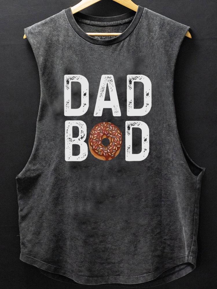 dad bod SCOOP BOTTOM COTTON TANK