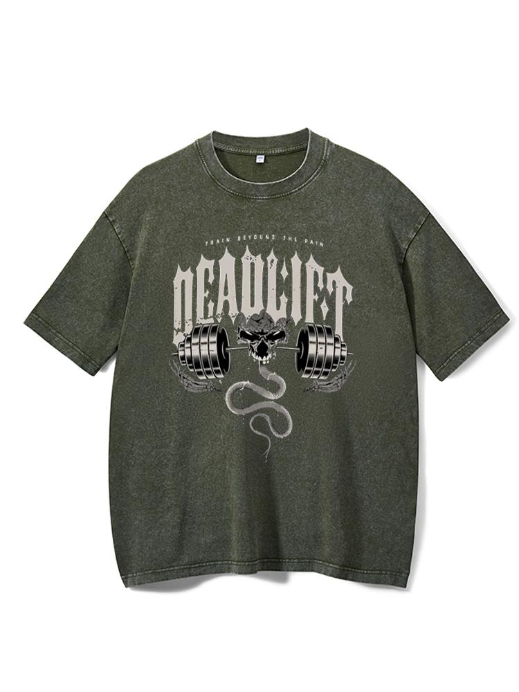Deadlift Washed Gym Shirt