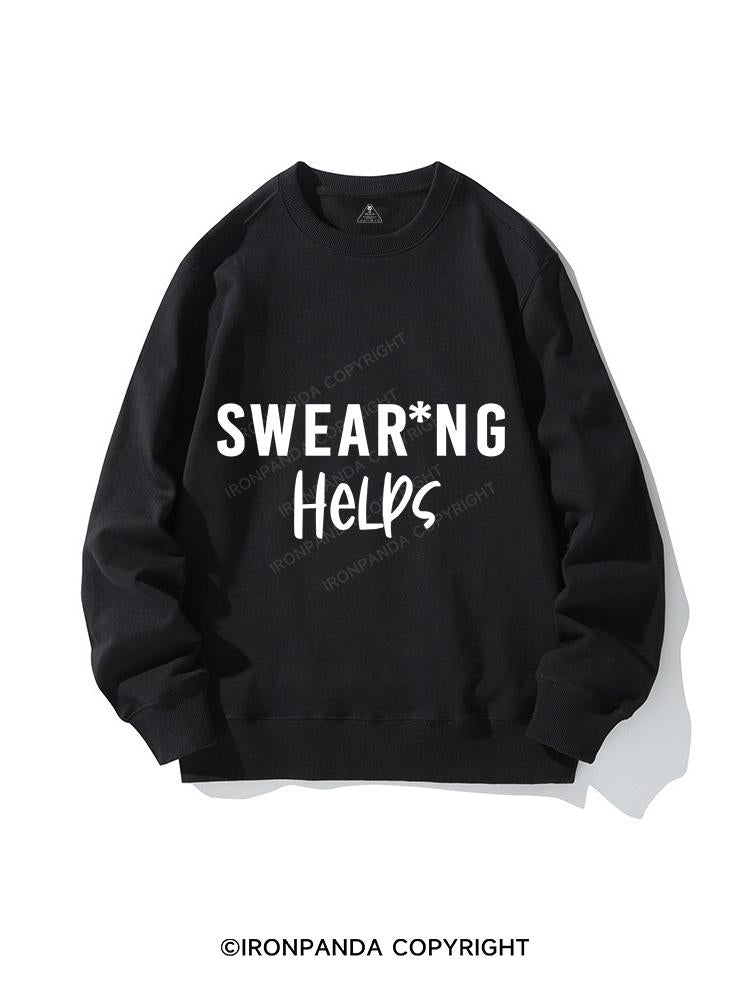 SWEAR*NG HELPS CREWNECK Sweatshirt