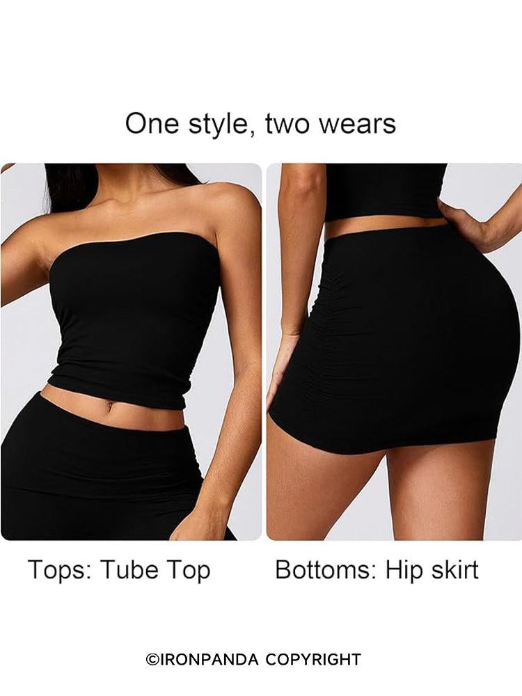 Muscle Mom  Sport Boob Tube Top