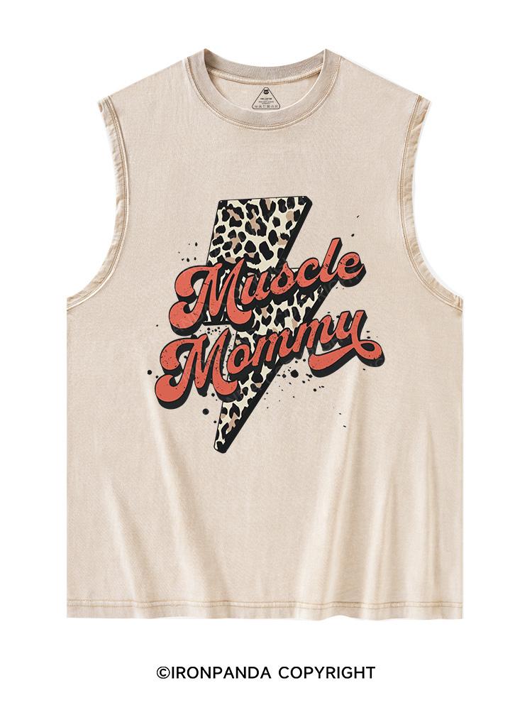 MUSCLE Mom  Washed Tank