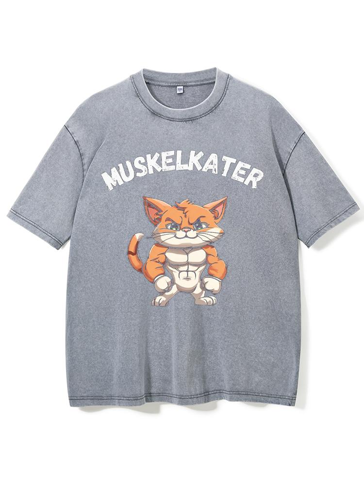 Sore muscles Washed Gym Shirt