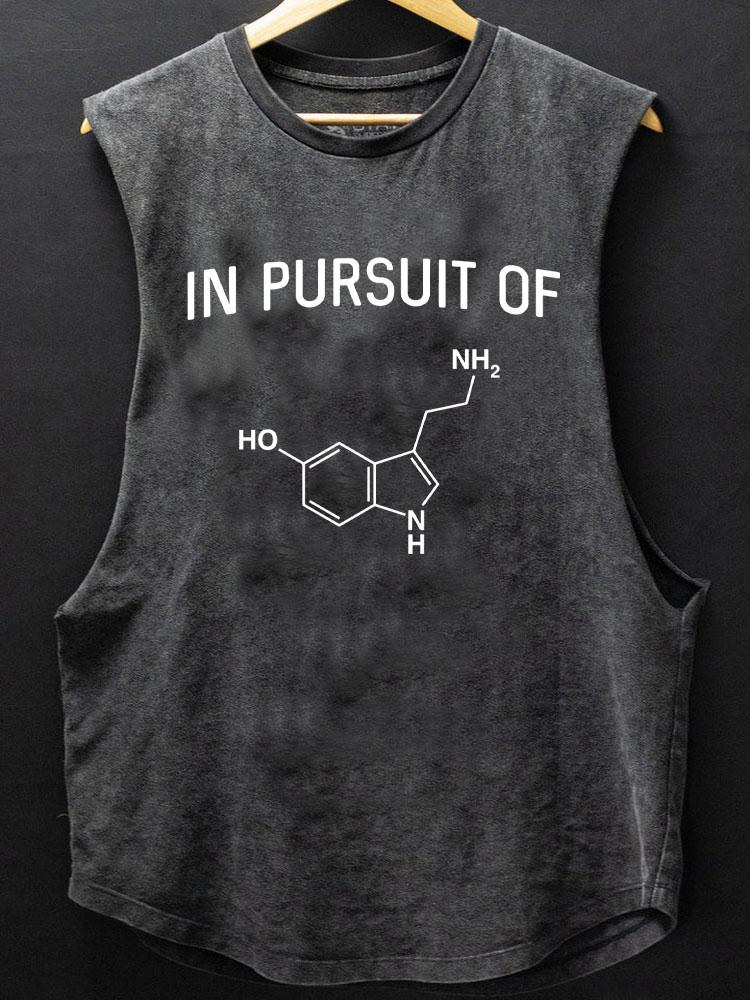 In pursuit of serotonin SCOOP BOTTOM COTTON TANK