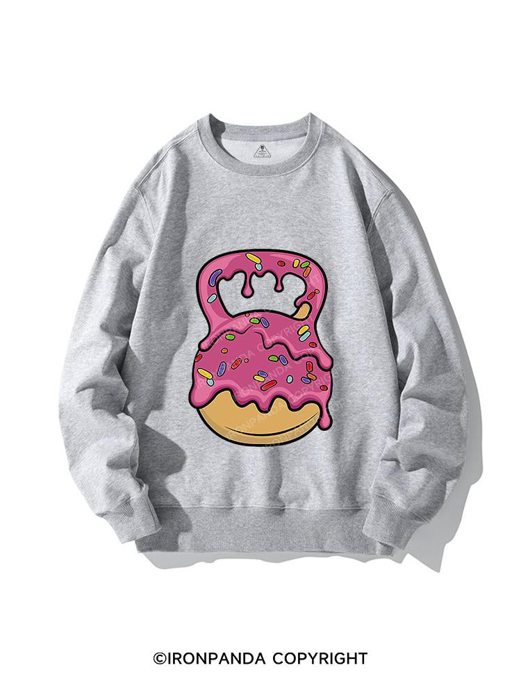 DELICIOUS DONUT KETTLEBELL CREWNECK Sweatshirt
