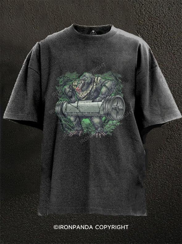 History is Written by the Victor Washed Gym Shirt