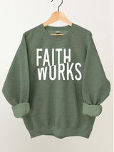 Faith Works Vintage Gym Sweatshirt