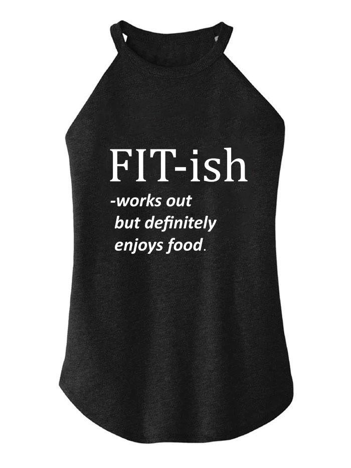 Fit-ish TRI ROCKER COTTON TANK