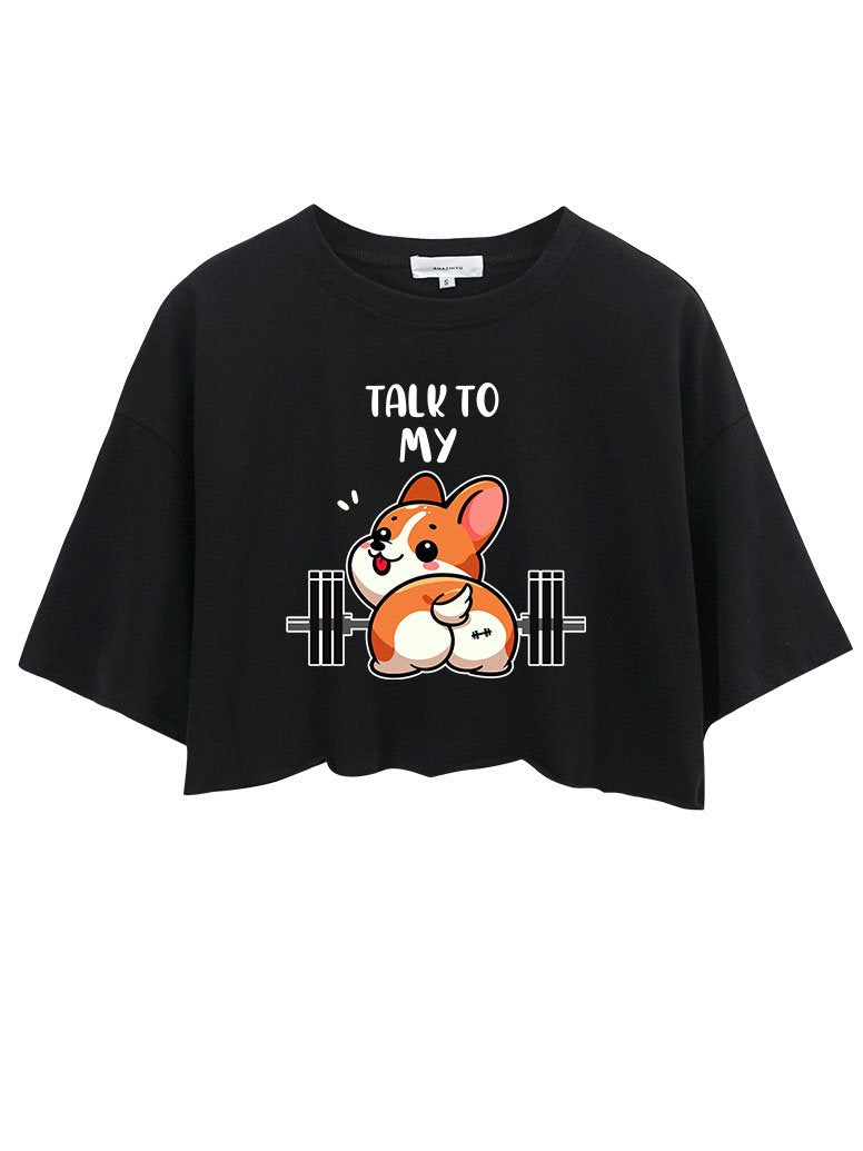 TALK TO MY CROP TOPS