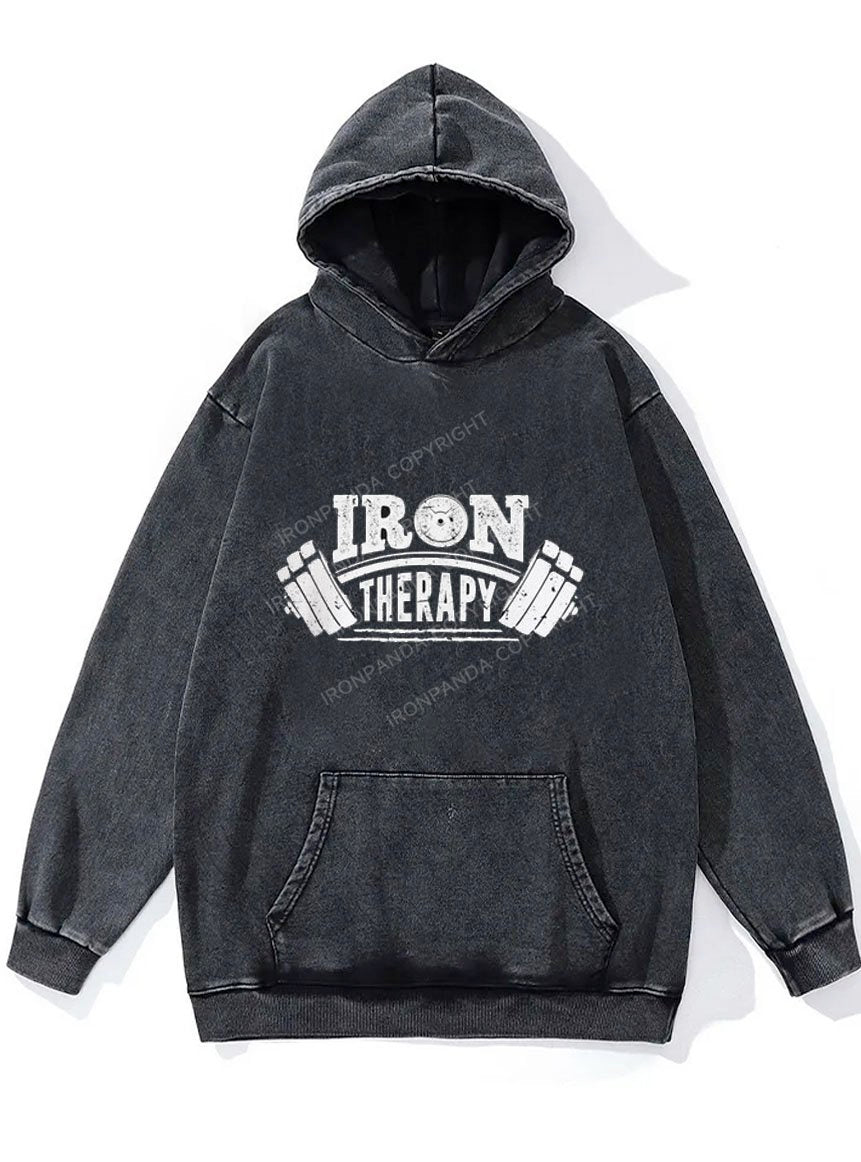 Iron Therapy WASHED GYM HOODIE
