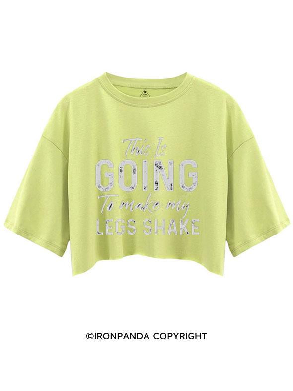 THIS IS GOING TO MAKE MY LEGS SHAKE  CROP TOPS