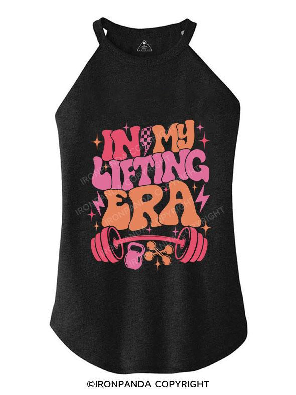 IN MY LIFTING ERA TRI ROCKER COTTON TANK