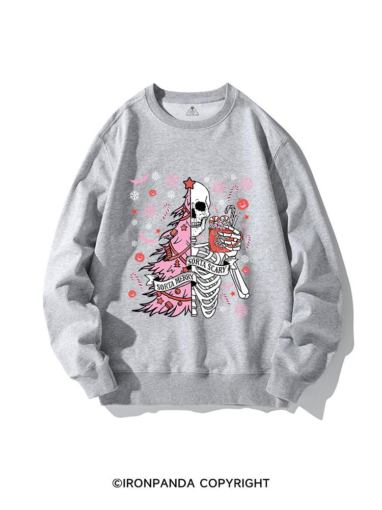 SORTA MERRY SORTA SCARY CREWNECK Sweatshirt