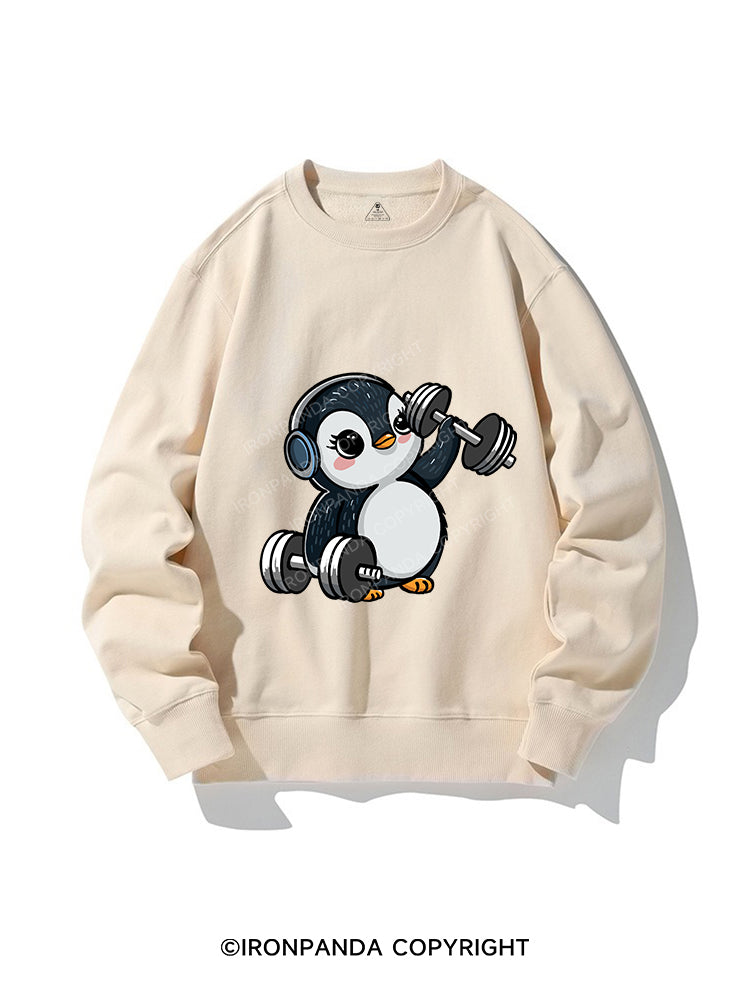DUMBBELL PENGUIN CREWNECK Sweatshirt