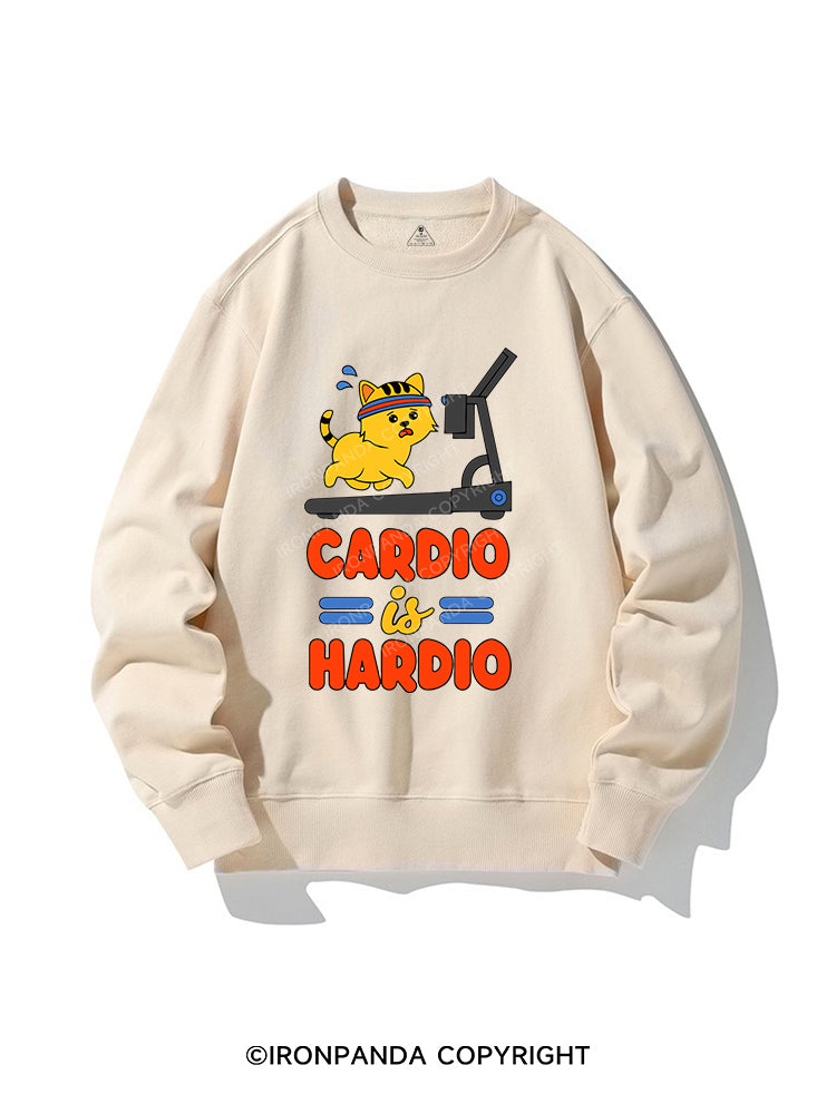CARDIO IS MY HARDIO CREWNECK Sweatshirt