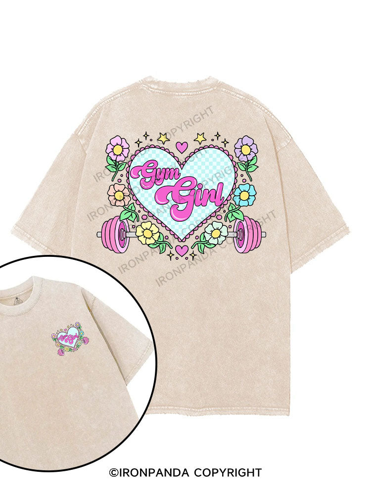 GYM Lady printed Gym Shirt