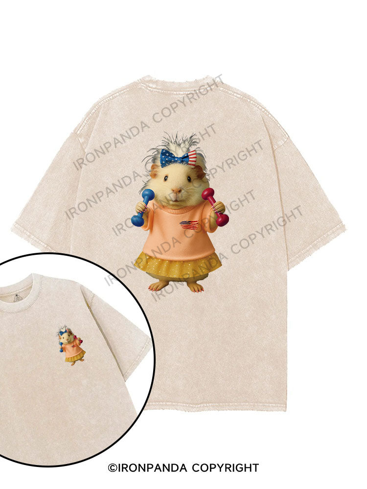 FREEDOM GAINS printed Gym Shirt