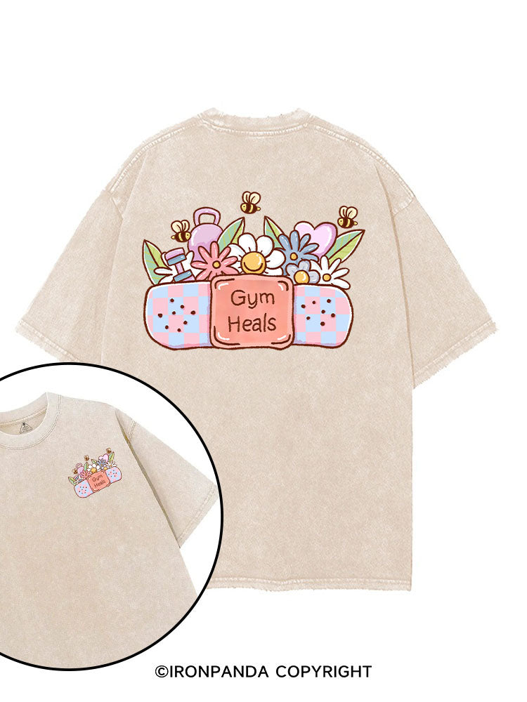 Gym Heals printed Gym Shirt