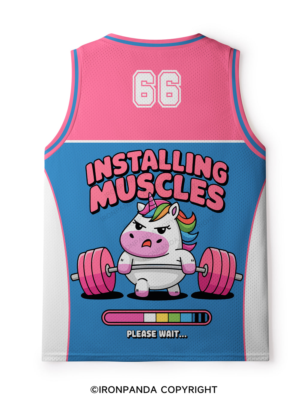 installing muscles Mesh Tank Top